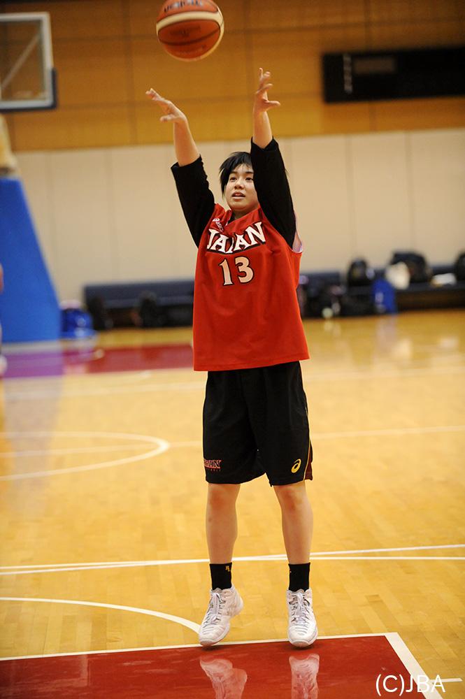 木村 亜美選手 東京成徳大学高校 1年 のシュート 公益財団法人日本バスケットボール協会