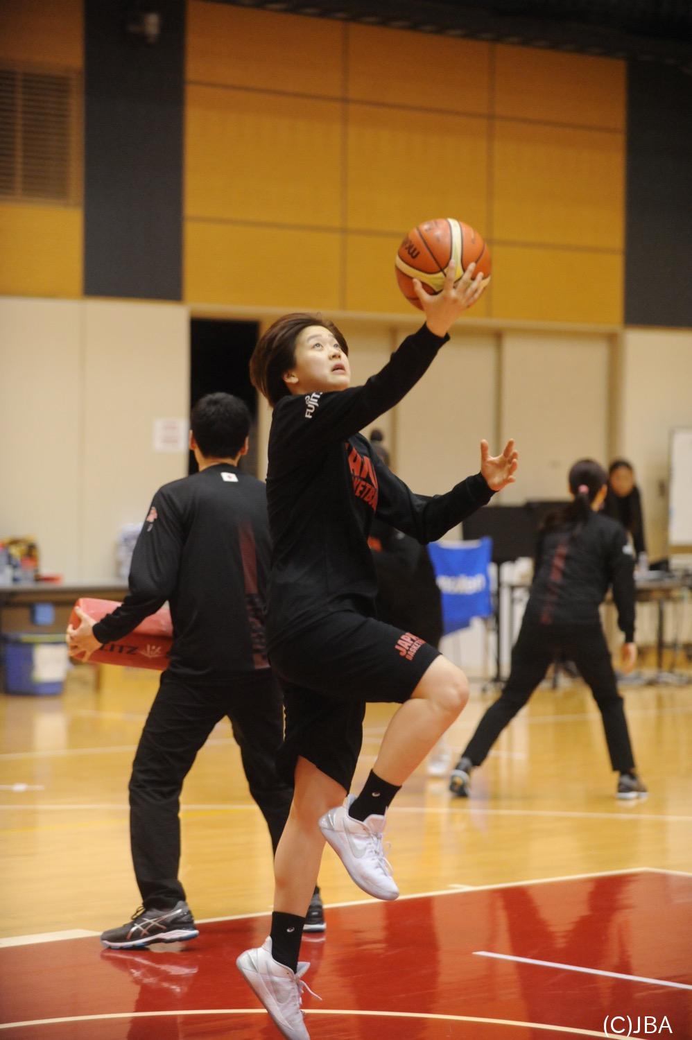 初選出の川原 ゆい選手 トヨタ紡織 サンシャインラビッツ 公益財団法人日本バスケットボール協会