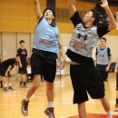 唯一の1年生である伊藤 領選手(開志国際高校 1年)だが、昨年のFIBA ASIA U-16選手権に出場し、自信を持ってチームをリード