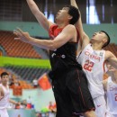 相手をかわしてシュートに行く#8 太田 敦也選手