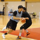 第1回重点強化合宿①参加メンバーのうち最年少の橋本 拓哉選手(大阪エヴェッサ)