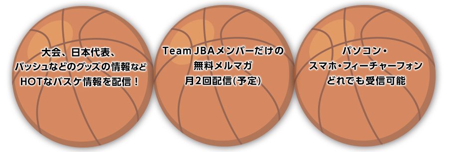 Tip Offメールマガジン 公益財団法人日本バスケットボール協会