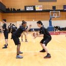 U15が練習開始し、コーディネーションドリルを実施