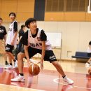 インサイドプレーの基本、ドロップステップ