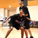 ボックスアウトで相手の侵入を止める