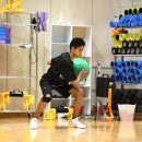 メディシンボールを使ったトレーニング