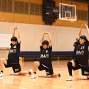 プレワークアウトで体をほぐしていく