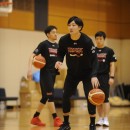 ガードとして起点となる田中 大貴選手(アルバルク東京)