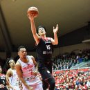 バスケットカウントを決める#15 竹内 譲次選手(アルバルク東京)