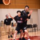 しっかりとシールてボールを呼び込む