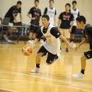 ドリブルで抜く髙木 拓海選手(会津若松市立第四中学校 3年)