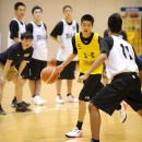 男子U-16日本代表入りを目指すジュニアユースアカデミーとの合同練習