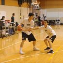 前回より新たに招集された東海林 奨選手(昌平高校 2年)vs河村 勇輝選手(福岡第一高校 1年)のマッチアップ