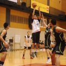 インサイドから得点を挙げていった鍵谷 和輝選手(桐光学園高校 1年)
