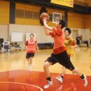 野田 遥選手(県立足羽高校 2年)のドライブアタック