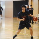 佐藤 卓磨選手(東海大学 3年)は攻守に渡り好プレイを見せる