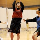 藤本 愛妃選手(東京医療保健大学 1年)のインサイドプレイ