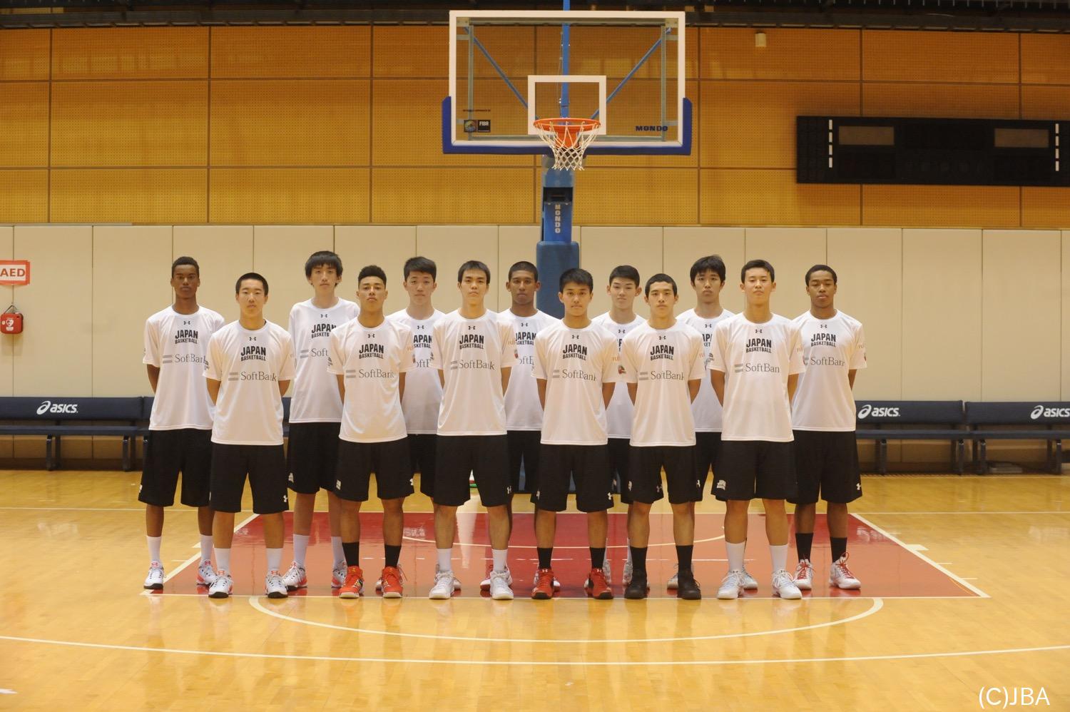 u 16 日本 代表 バスケ
